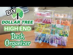 *HIGH END* Desk Organizer | Easy Project | Dollar Tree DIY!!!