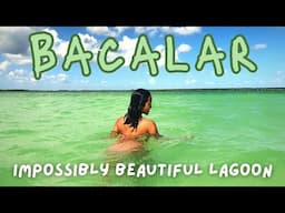 BACALAR | Our favorite LAGOON of all time? | The most beautiful lake in MEXICO