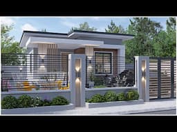 Modern and Small House |  6.2m x 6.7m (2Bedrooms) | Beautiful and Cozy