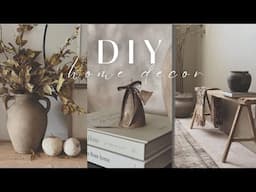 9 DIY Home Decor Ideas || Vintage Skinny Bench || Vintage Vases || Easy & Affordable DIY Ideas