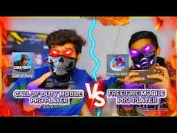 FREE FIRE VS CALL OF DUTY || PRO PLAYER || GAMING CHALLENGE || LIFE WITH GAMER