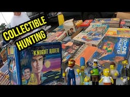 HUNTING FOR COLLECTIBLES AT THE FLEA MADKET !!!