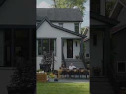 The entire design of this home hinged on incorporating a servery window.