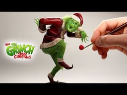 How to Sculpt THE GRINCH! - Polymer Clay Tutorial