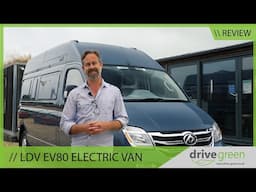 LDV EV80 Electric Van Review | 4K