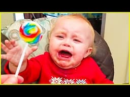 Lollipop Is Everything! Cutest Baby Loves Candy Compilation || Peachy Vines