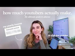 how much youtube pays me as a full time youtuber | my *detailed* analytics, adsense & advice