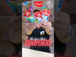 4 Unique Sharpeners for Students by Maped #Shorts #SYShorts 604