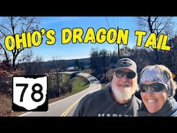 Heart Pounding Motorcycle Ride on Ohio's Dragon Tail!