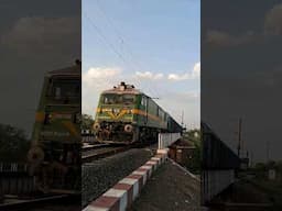 #LUDHIANA WAG9 Freight train #indianrailways #shorts #railway #locomotive