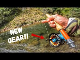 FLY FISHNG A REMOTE RIVER [New Gear!!!]