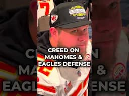 Creed Humphrey on Patrick Mahomes and Matchup With Eagles Defense #superbowl #shorts @ChiefsTV