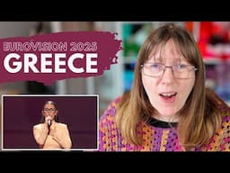 Vocal Coach Reacts to Klavdia 'Asteromáta' Greece Eurovision 2025