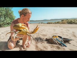 Hunting Mudcrab, Catch and Cook tropical style..