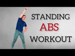 FLAT STOMACH FAST / Belly Fat Burn/ 13 min Standing Workout / No Jumping / No Squats / No Lunges