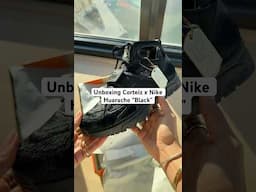 Unboxing Corteiz x Nike Huarache “Black” #corteiz #sneakerunboxing #shorts