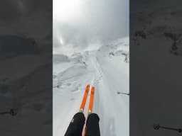 Mystical Ski Line in Lyngen, Norway 🎬 Nikolai Schirmer #Shorts #Ski