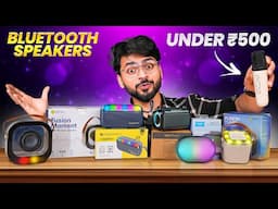 TOP 5 Best Portable Bluetooth Speakers under ₹1000/- in 2025 🔥 | Tech Unboxing ⚡️