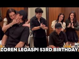 Zoren Legaspi 53rd Birthday❤️Napa-IYAK ng Supresahin at Maghanda ng Simpleng Salo-salo Para sa Kanya