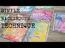 Colorful  ATC cards for beginners