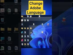 Change Adobe #acrobat Language