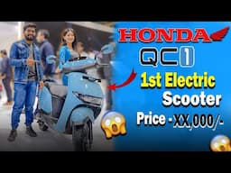 Honda's 1st Electric Scooter - QC1 Review🤩 | Best Electric Scooters 2025 | Electric Vehicles India