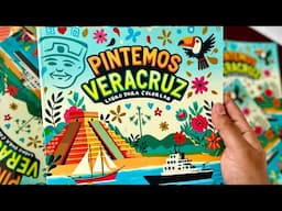 Libro para colorear “pintemos Veracruz” 🙌🏽📚🎨✨