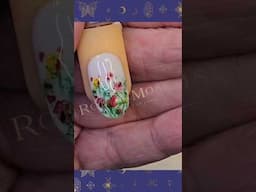 Romantic & Cute Country Flowers 💖🌟💐 #nailart #nailartdesigns #spring2024