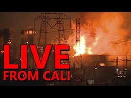 Californians SICK After Lithium Battery Plant INFERNO - LIVE From Moss Landing, CA