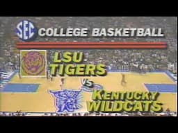 Jan 31 1985 Kentucky vs LSU NCAA Men's Basketball on WAVE 3 Louisville KY w/Original Commercials