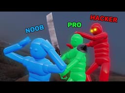 NOOB & PRO & HACKER | Insane Parkour on the Stones with Purple Chip Attack and Final Boss