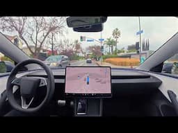 30 Minute Zero Intervention Drive on Tesla FSD 13.2.5