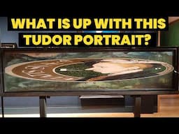 WACKY PORTRAIT OF EDWARD VI. Crazy Tudor portrait. Optical illusion in famous painting of Tudor King