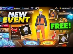 How To Get New NARUTO BUNDLE FREE 🔥 NARUTO ASCENSION EVENT FREE FIRE || FireEyes Gaming