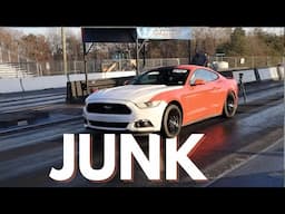 A Junkyard Mustang Gets Turbos And Goes Racing