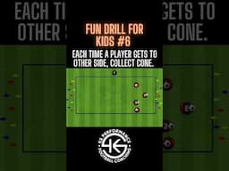 Fun Soccer Drill for Kids #6 #football #soccer #passingdrill