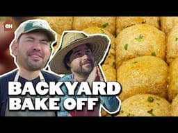 Garden Fresh Dinner Rolls | Epic Backyard Bake Off 👨‍🍳