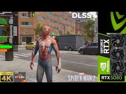 Spider-Man 2 Ultimate Ray Tracing, DLSS4 Balanced, 4K |RTX 5080| R7 9800X3D 5.6GHz