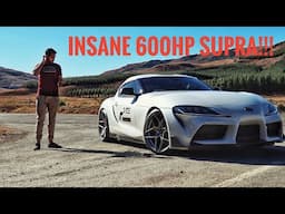 600HP TOYOTA GR SUPRA REVIEW - IT'S FASTER THAN A 458 SPECIALE!!!