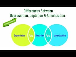 Differences Between Depreciation, Depletion and Amortization