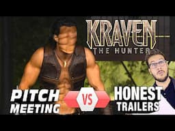 Kraven the Hunter - Pitch Meeting Vs. Honest Trailer Reaction