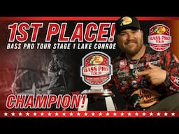 How Justin Cooper Won On Lake Conroe! | Bass Pro Tour