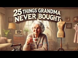 25 Items Grandma Never Spent Money On