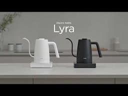 ELECTRIC KETTLE LYRA～コーヒーケトルとして最軽量クラス、究極のコーヒ―体験を実現します【HARIO】