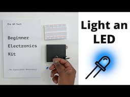 Your First Electronics Circuit... Lighting an LED | The AM Tech Introduction to Electronics Kit