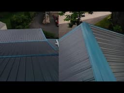 Metal Roofing Progress - Home Restoration Project