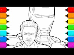 Digital Drawing Tony Stark & Iron Man