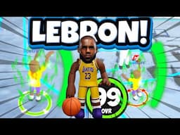 THIS LEBRON JAMES BUILD IS THE BEST HOOPS LIFE BUILD! 👑 (MAKE THIS BUILD NOW..)