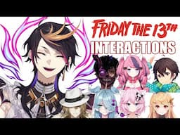 Shu's interactions on Friday The 13th Collab【NIJISANJI EN | Shu Yamino】