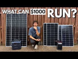 I Tested a $1,000 Solar Generator Setup